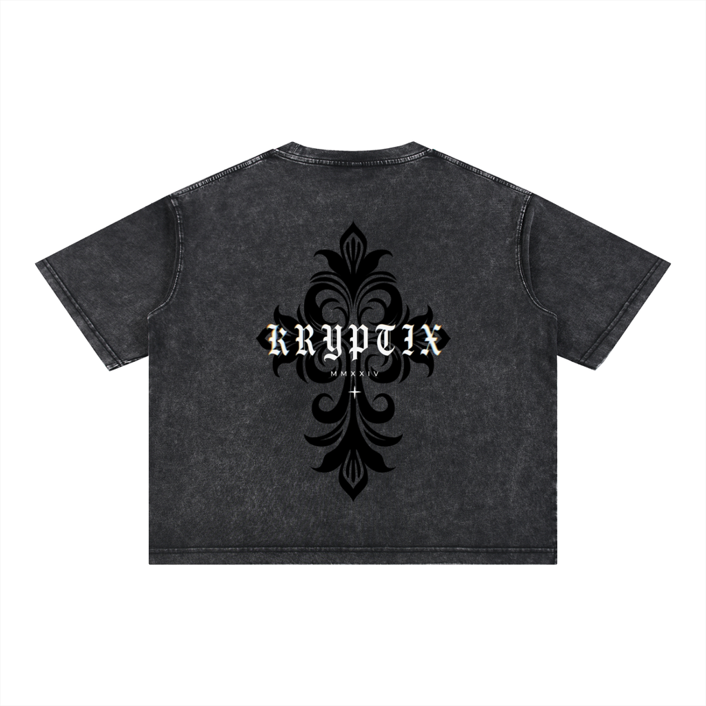 Kryptix-Boxy Cotton T-Shirt