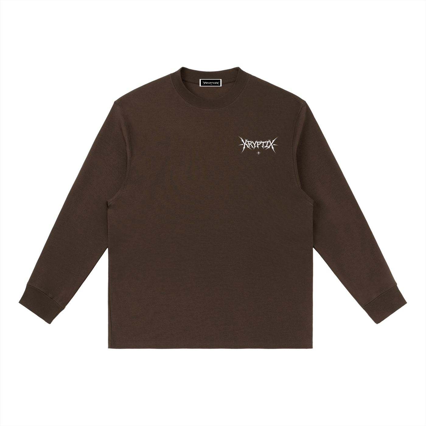Krpytix-Crewneck Long-Sleeve T-Shirt