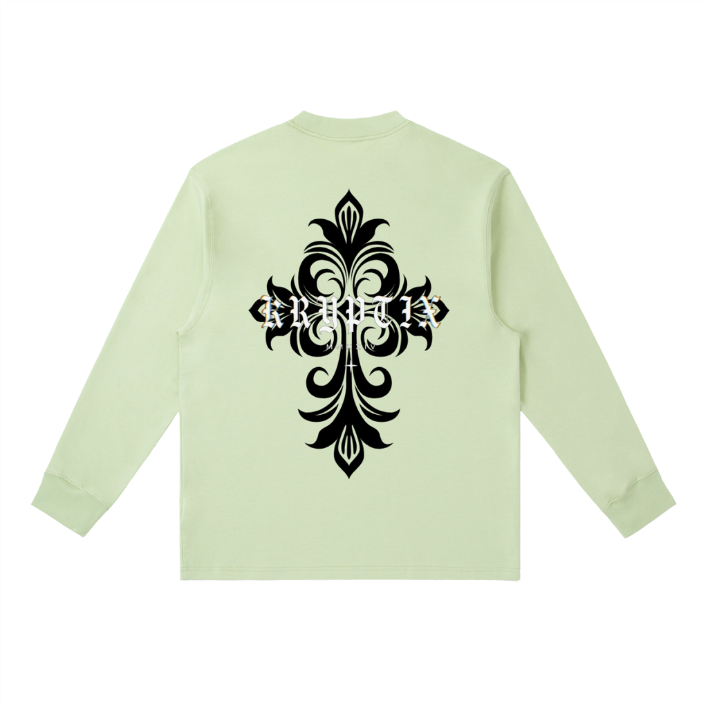 Krpytix-Crewneck Long-Sleeve T-Shirt