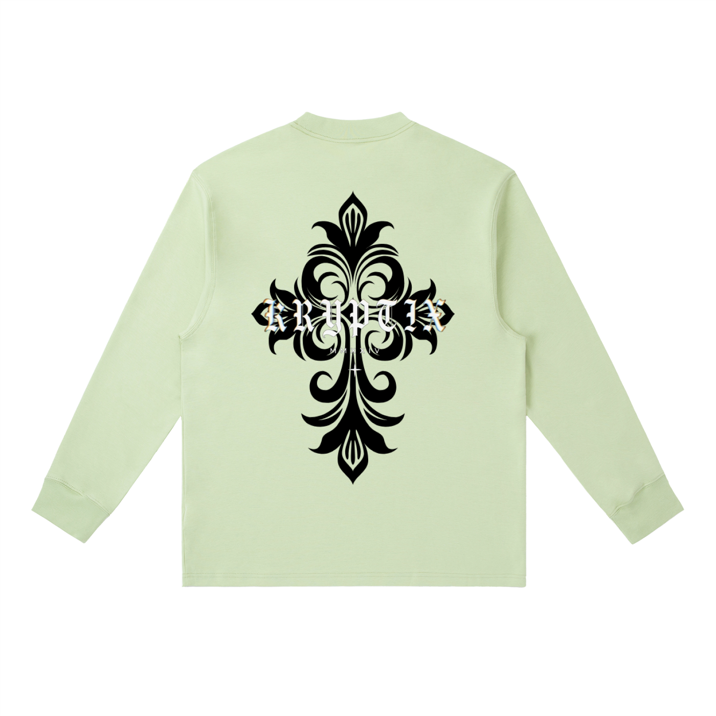 Krpytix-Crewneck Long-Sleeve T-Shirt