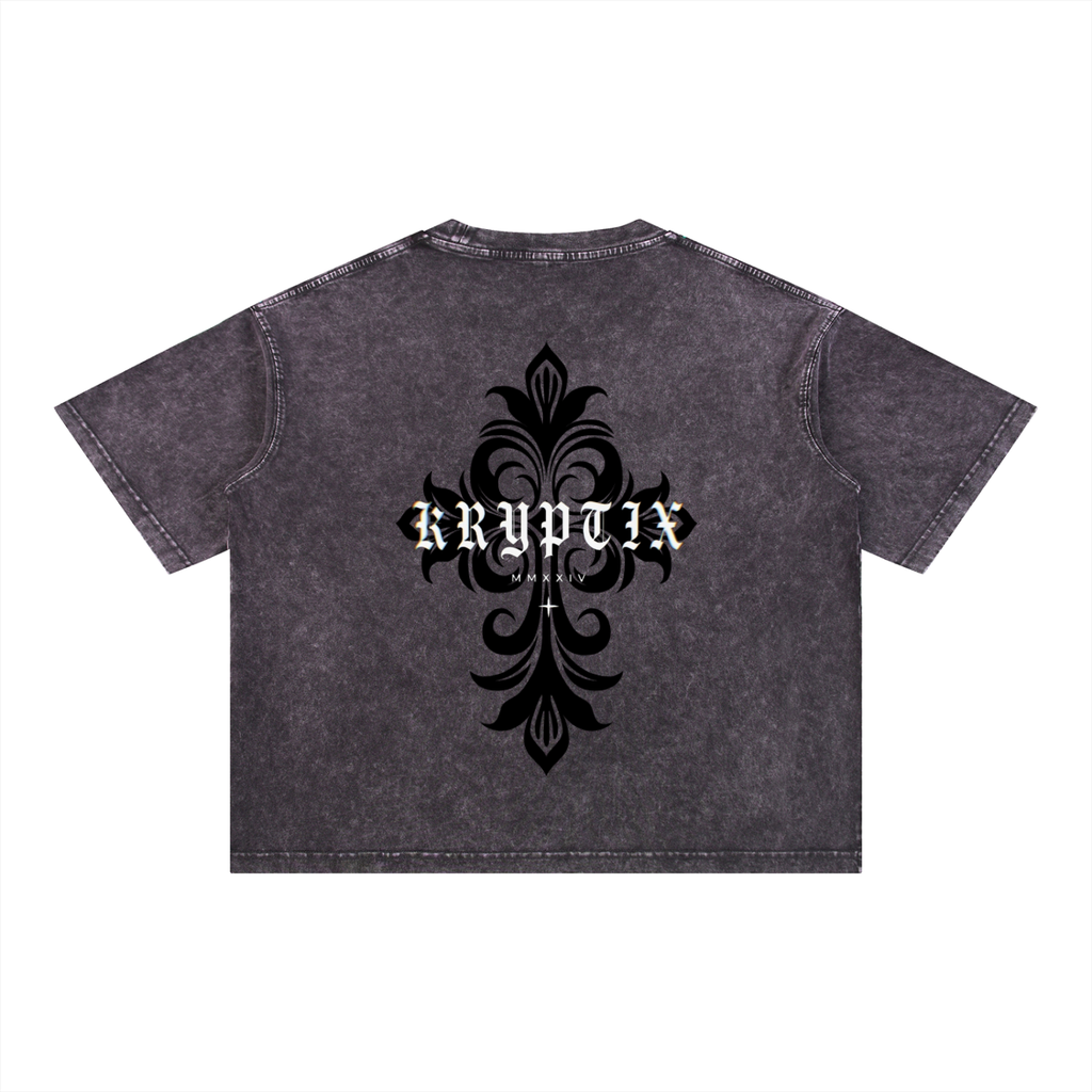 Kryptix-Boxy Cotton T-Shirt