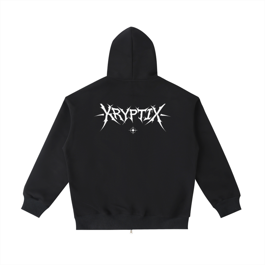 Kryptix-Heavyweight Hoodie