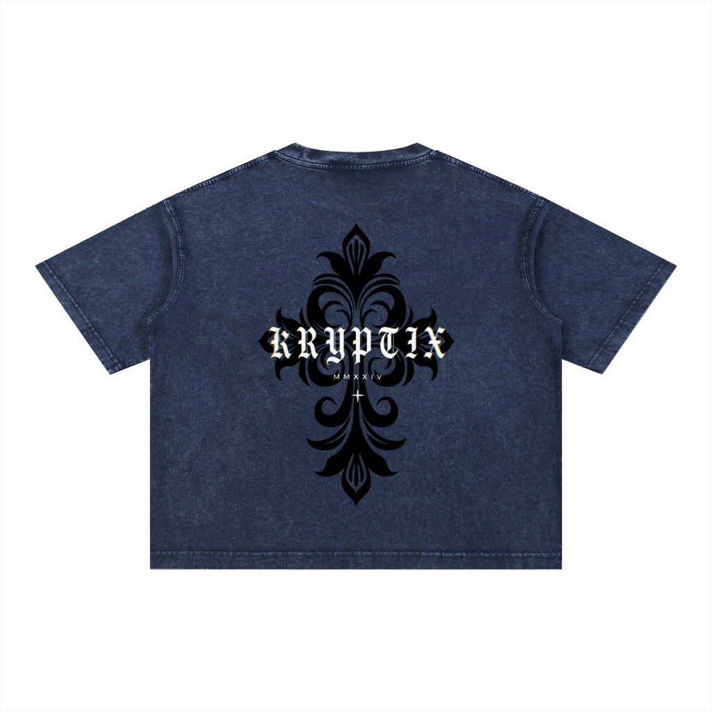 Kryptix-Boxy Cotton T-Shirt