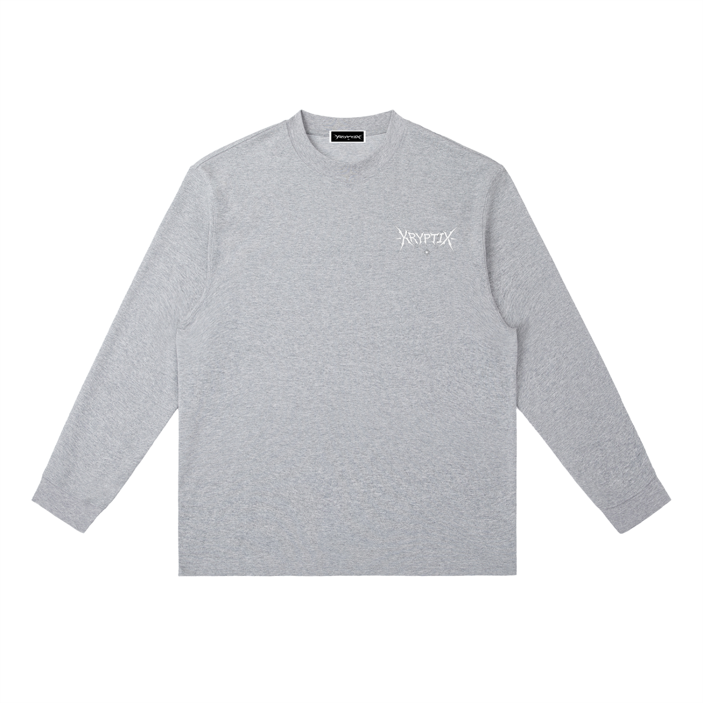 Krpytix-Crewneck Long-Sleeve T-Shirt