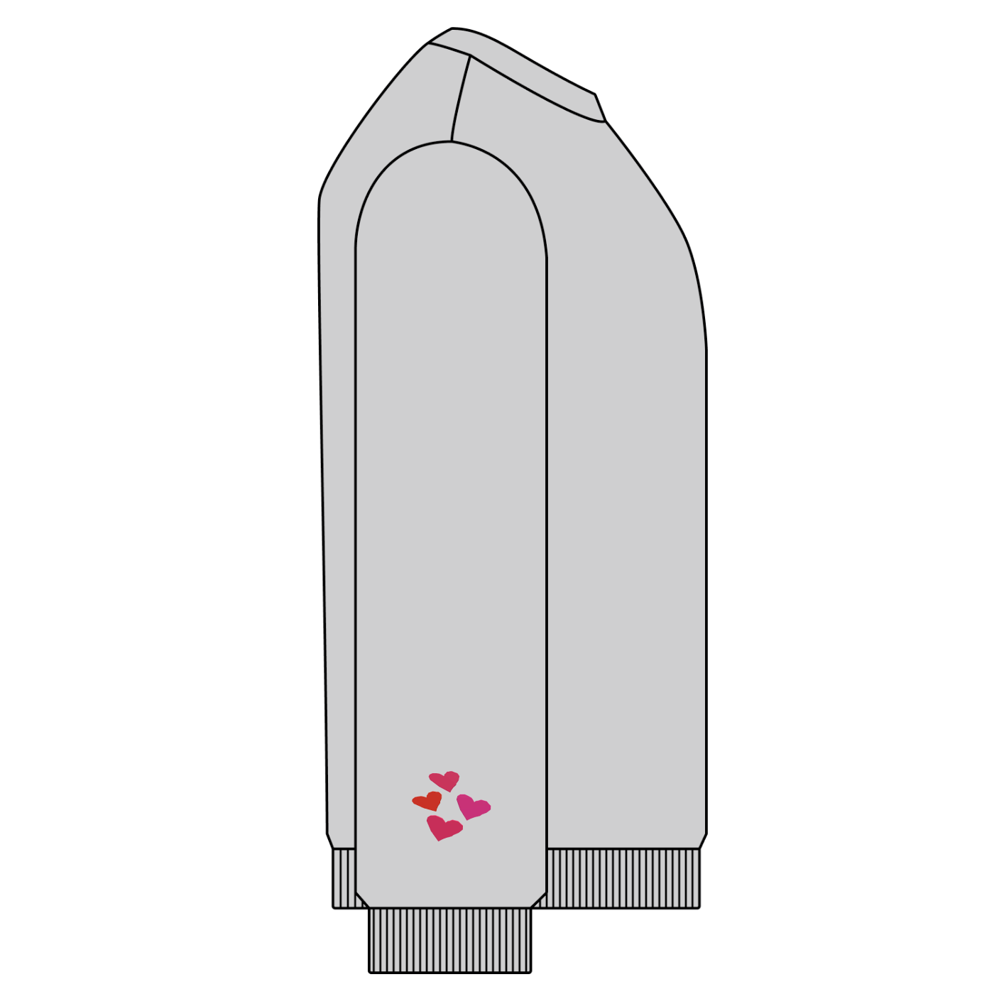 Kryptix-Baggy Sweatshirt