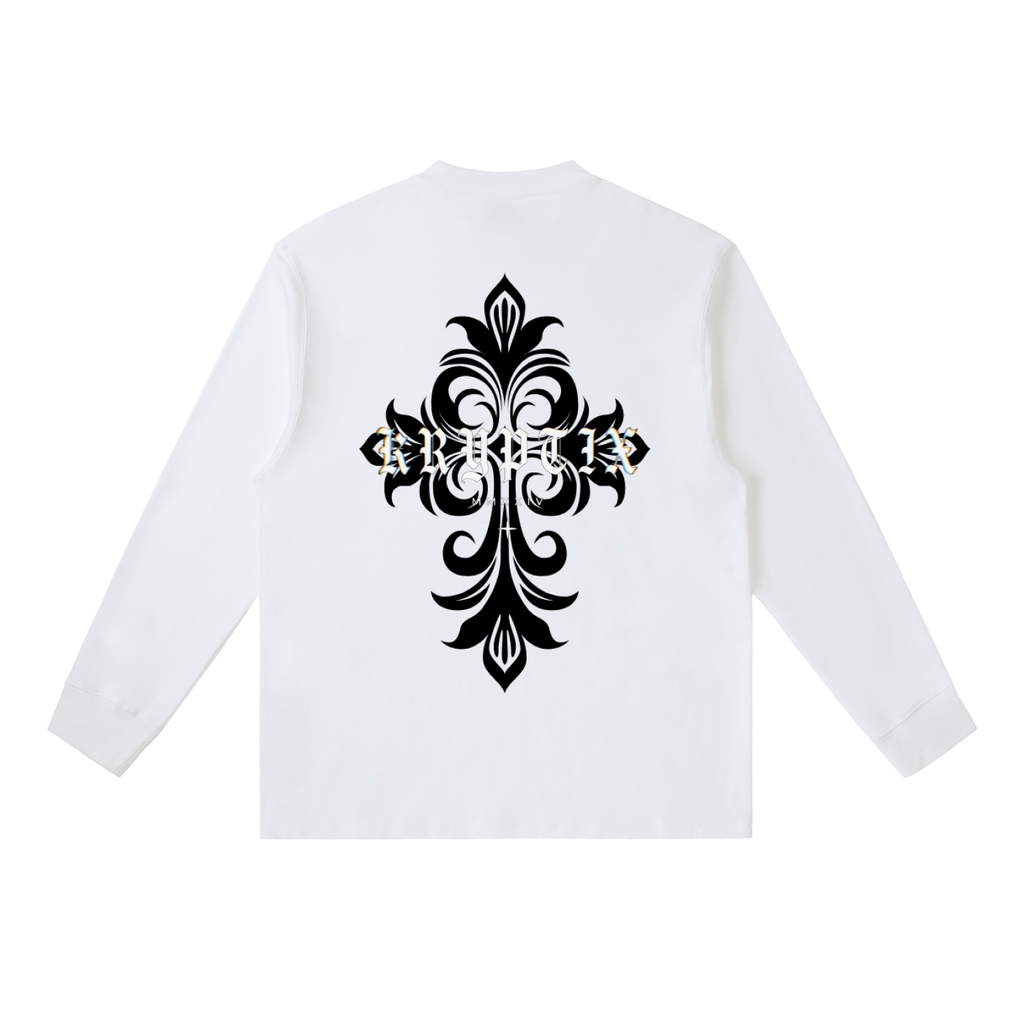 Krpytix-Crewneck Long-Sleeve T-Shirt