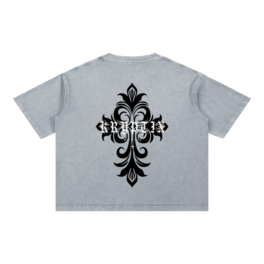 Kryptix-Boxy Cotton T-Shirt