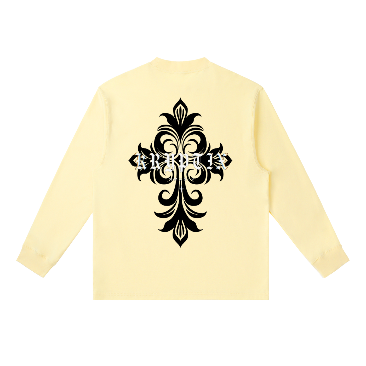 Krpytix-Crewneck Long-Sleeve T-Shirt