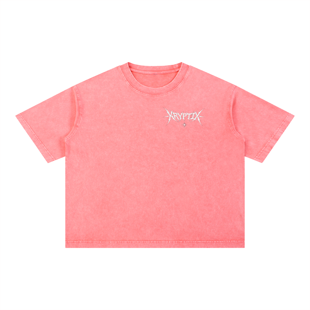 Kryptix-Boxy Cotton T-Shirt