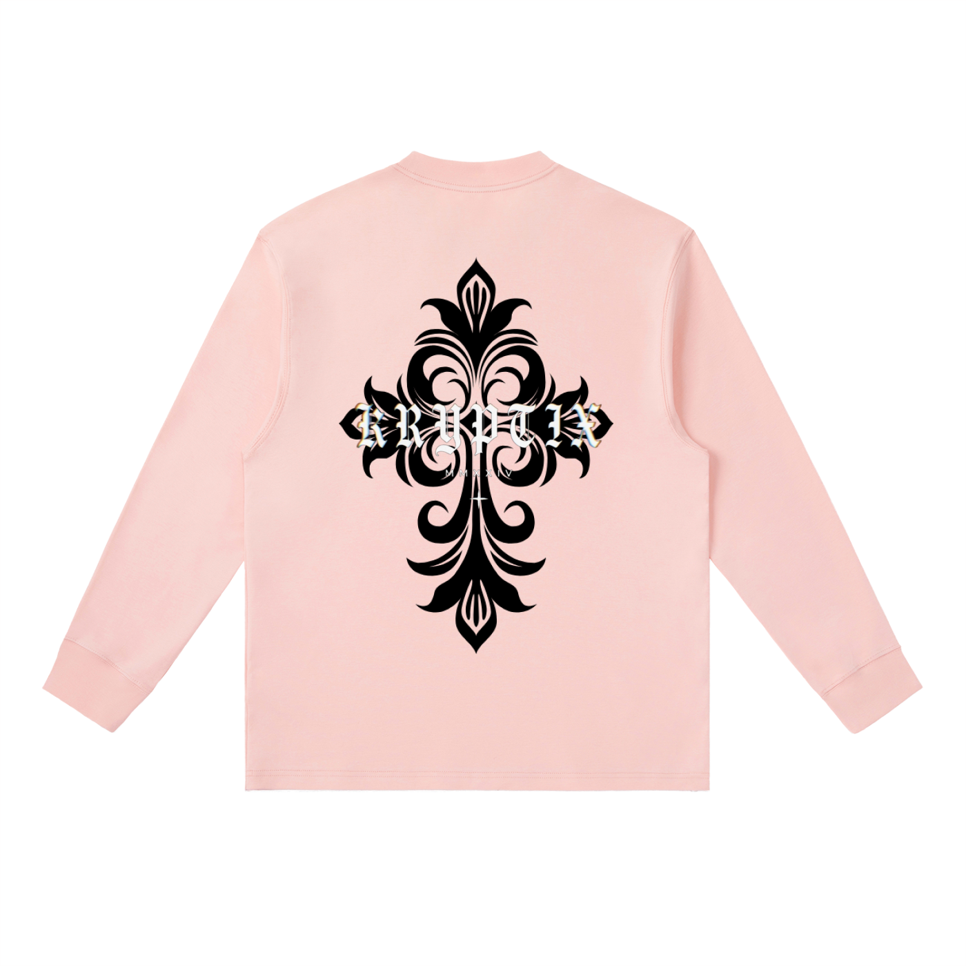 Krpytix-Crewneck Long-Sleeve T-Shirt
