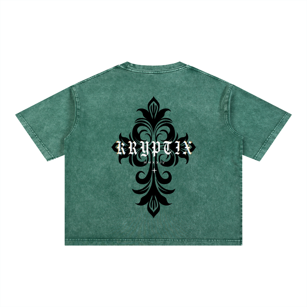 Kryptix-Boxy Cotton T-Shirt